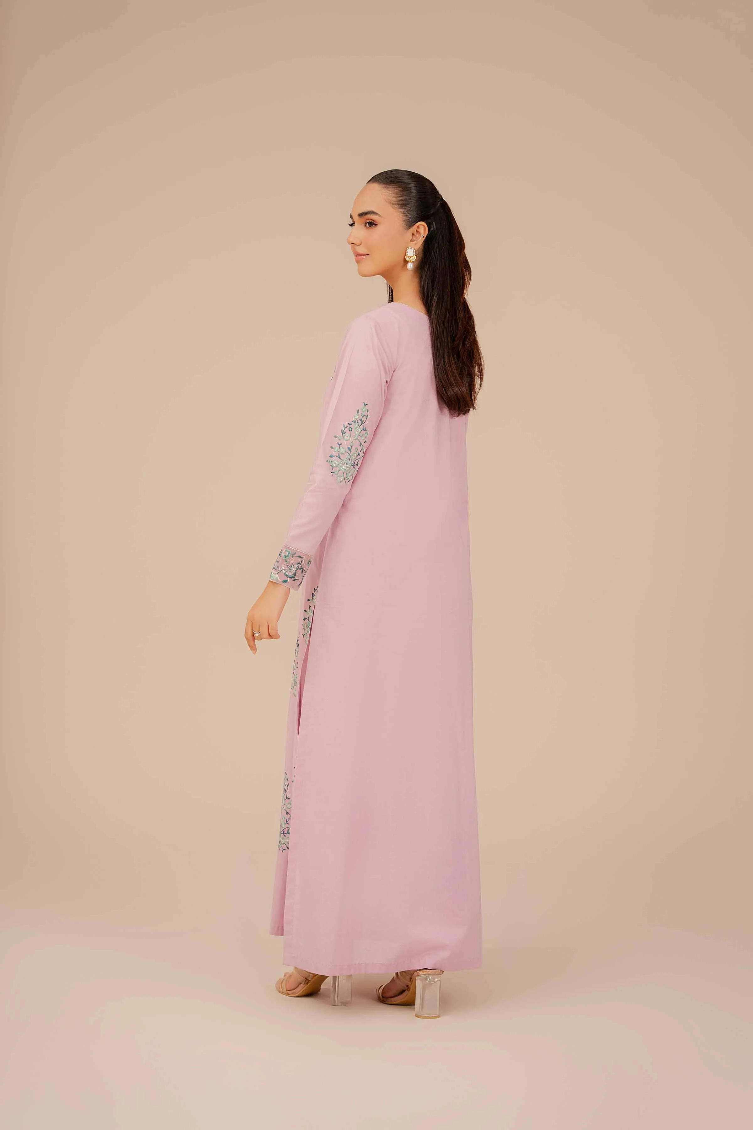 2 Piece - Dyed Embroidered Suit - 42401955