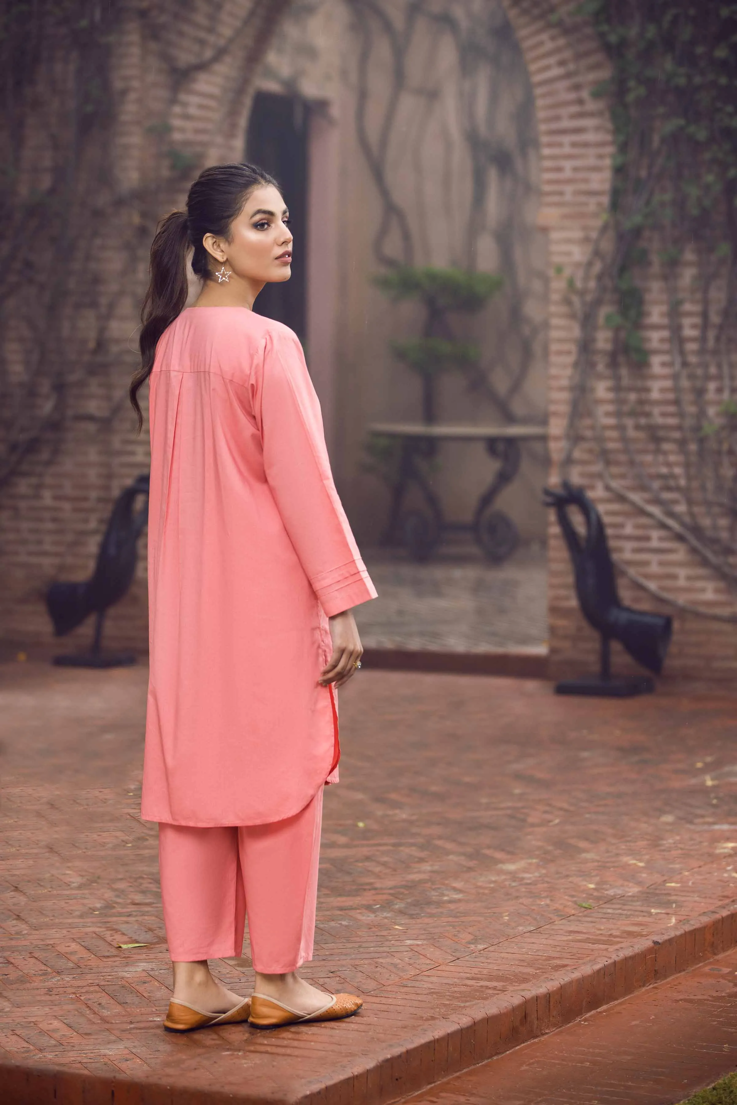 2 Piece - Embroidered Suit - PS23-67