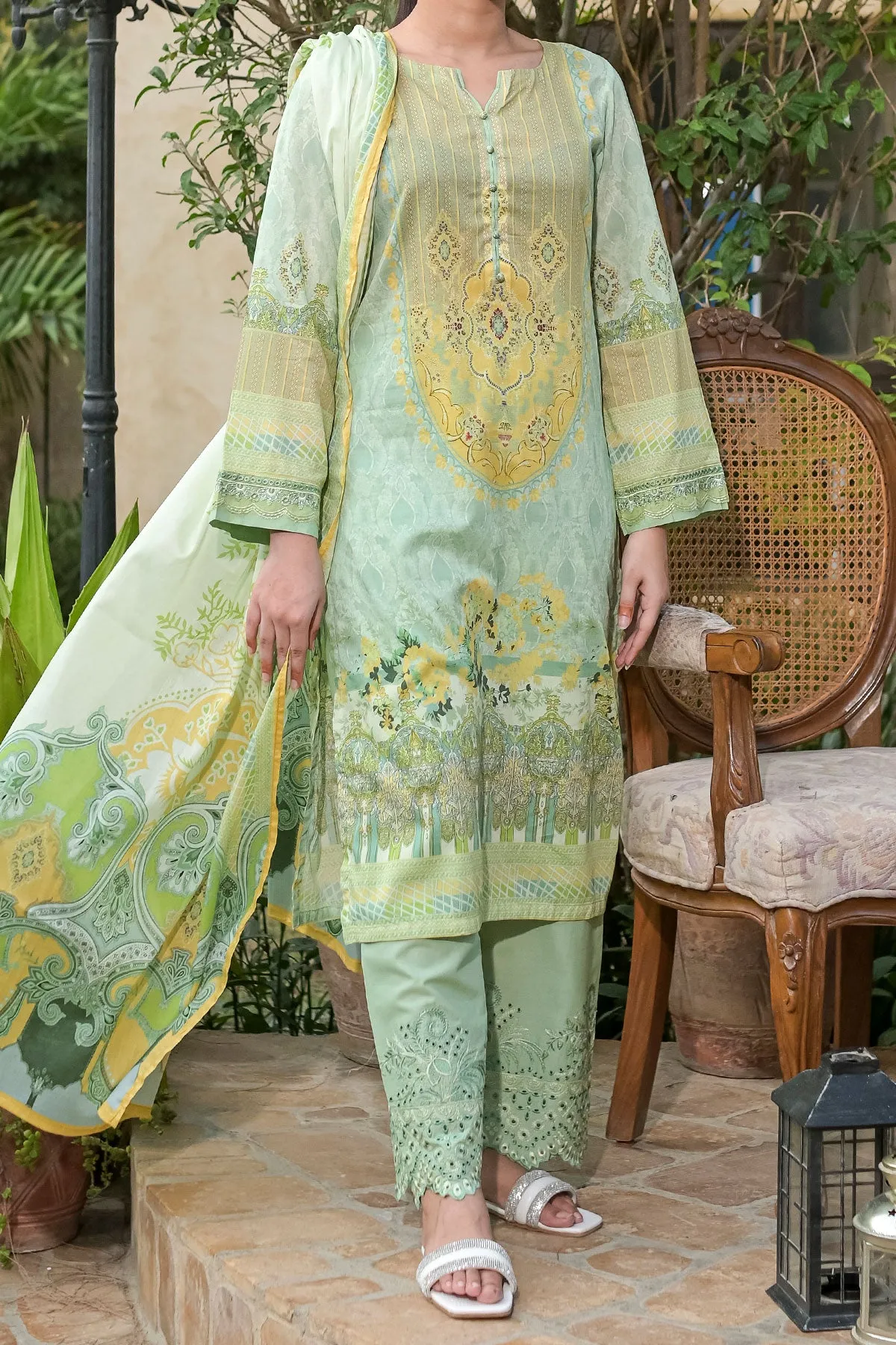 3 PIECE DIGITAL PRINT LAWN| DPC-237