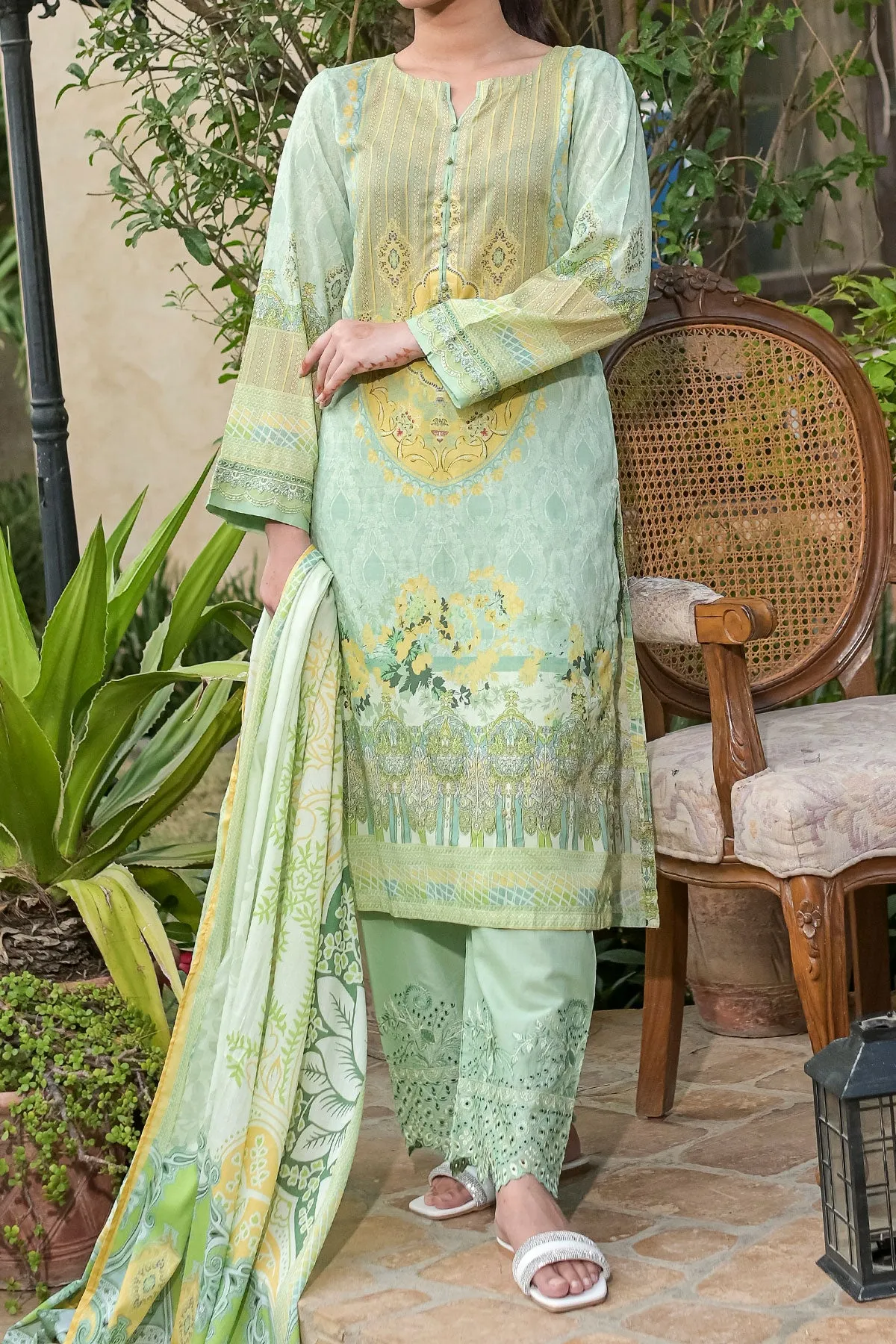 3 PIECE DIGITAL PRINT LAWN| DPC-237