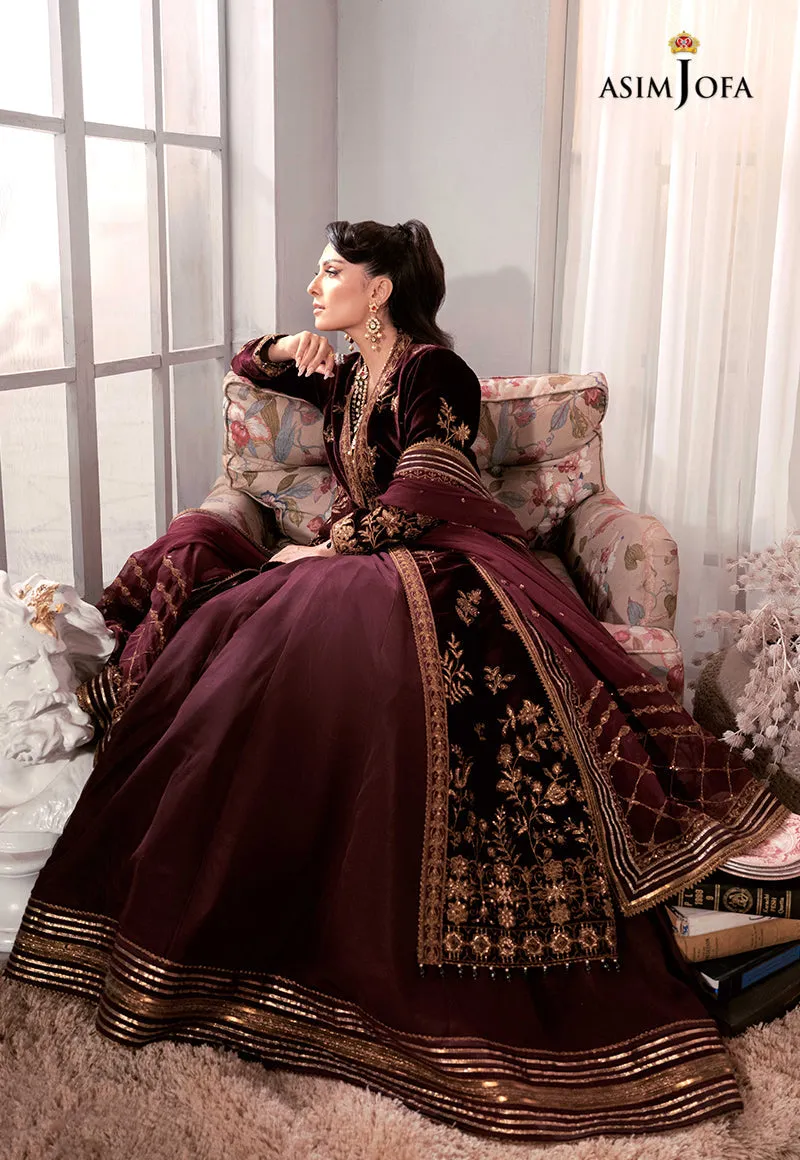 Elegant AJAM-01 Embroidered Velvet 3-Piece Set for Luxurious Home Decor