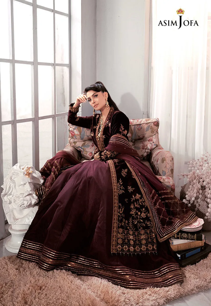 Elegant AJAM-01 Embroidered Velvet 3-Piece Set for Luxurious Home Decor