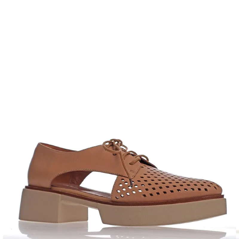 Alfie & Evie -  Treacle Lace Ups - Camel