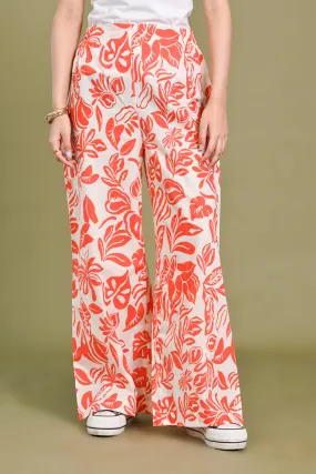 ALL-OVER PRINTED TROUSERS