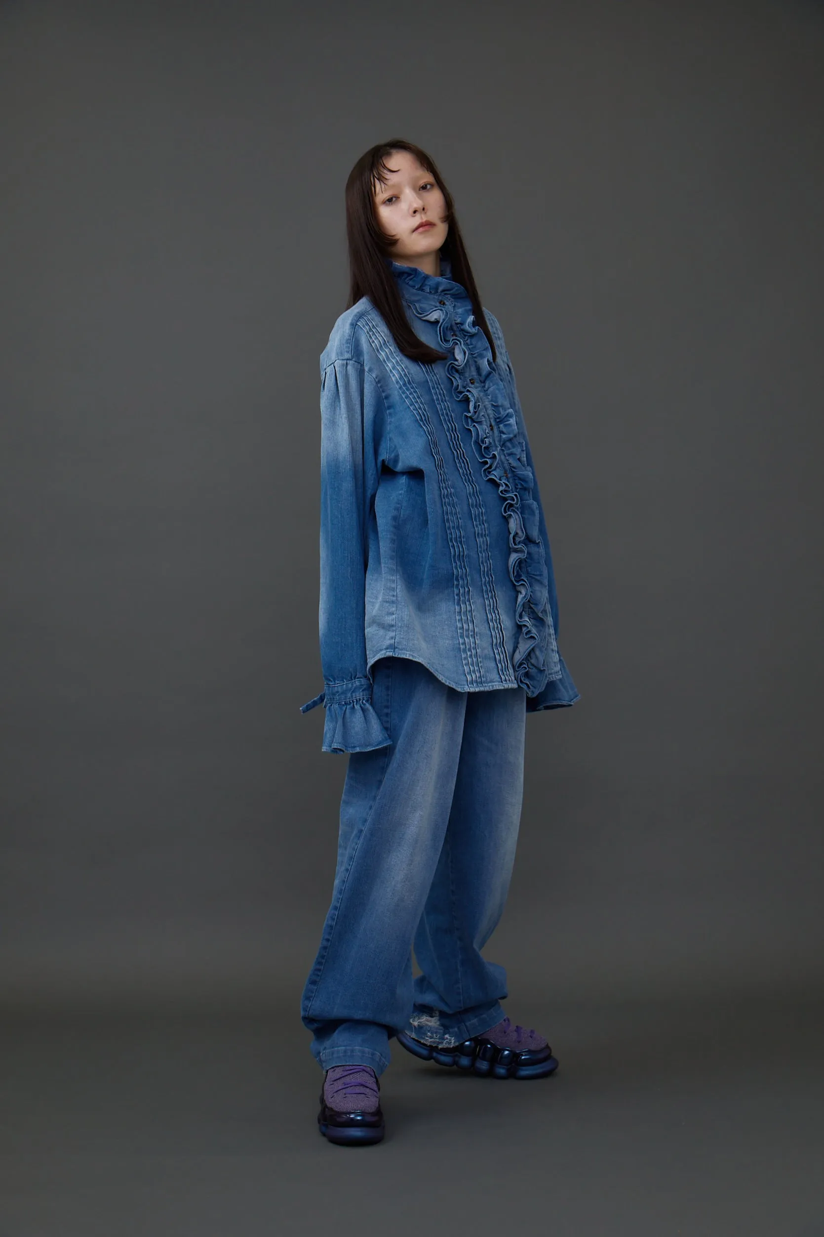 Artist'S Denim Trousers / Blue