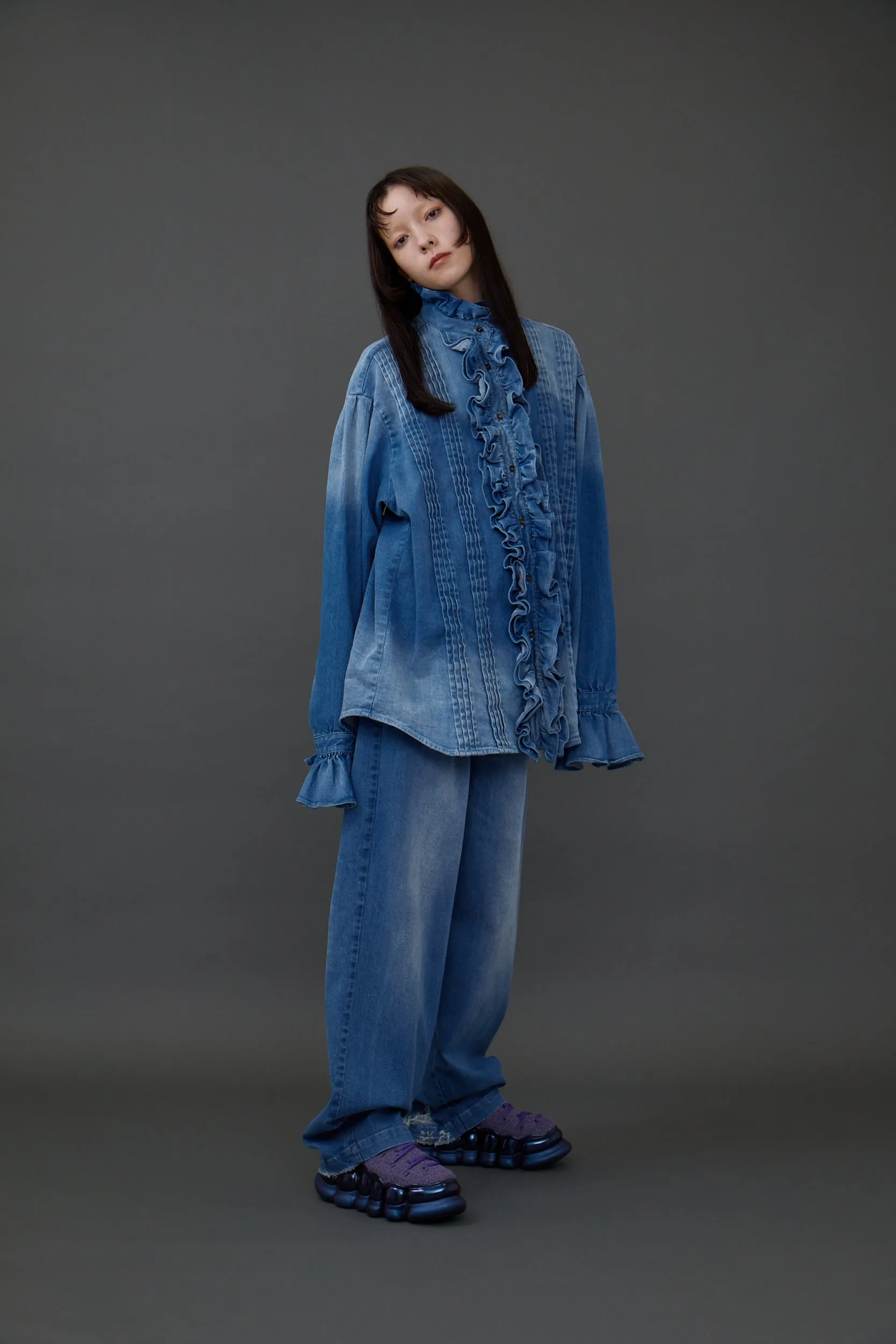 Artist'S Denim Trousers / Blue