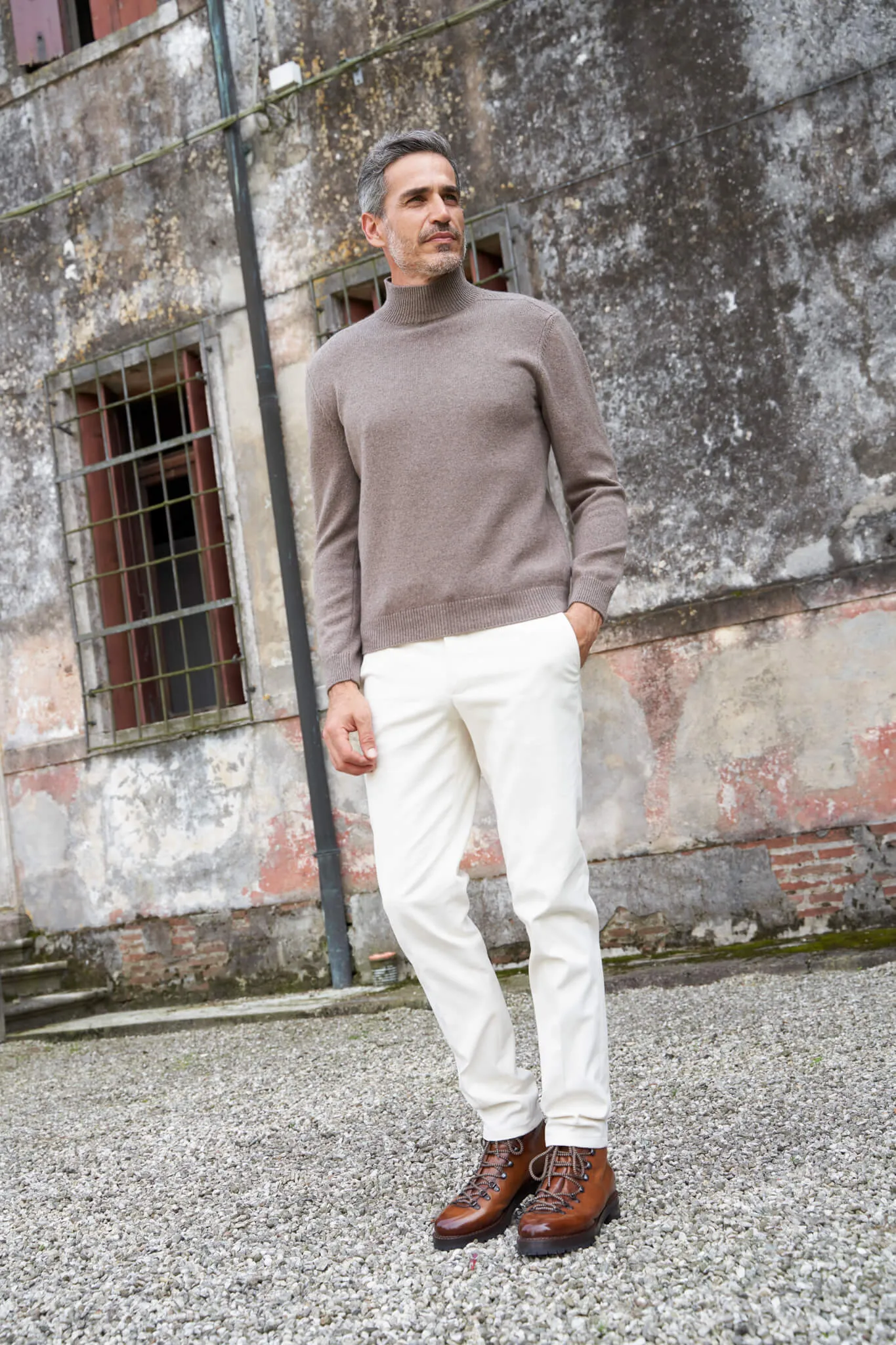 Arvel knitted crew neck in cashmere