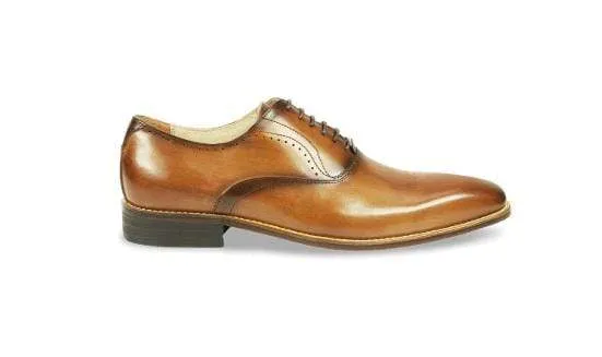 Azor Mens Leather Oxford Shoe ZM3829