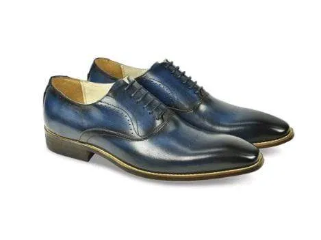 Azor Mens Leather Oxford Shoe ZM3829