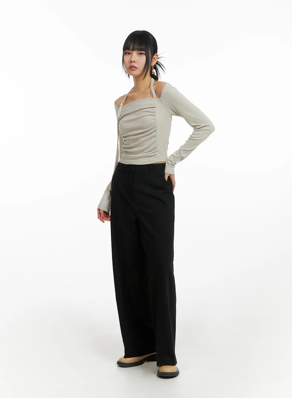 Basic Wide Trousers IM414