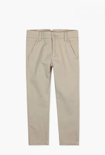 Boboli Trousers - Beige Stone