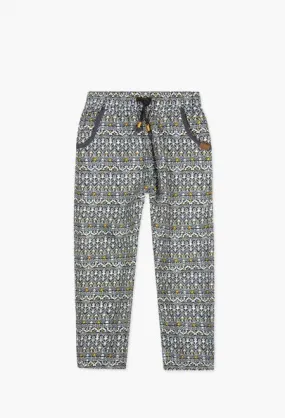 Boboli Trousers - Ethnic Print