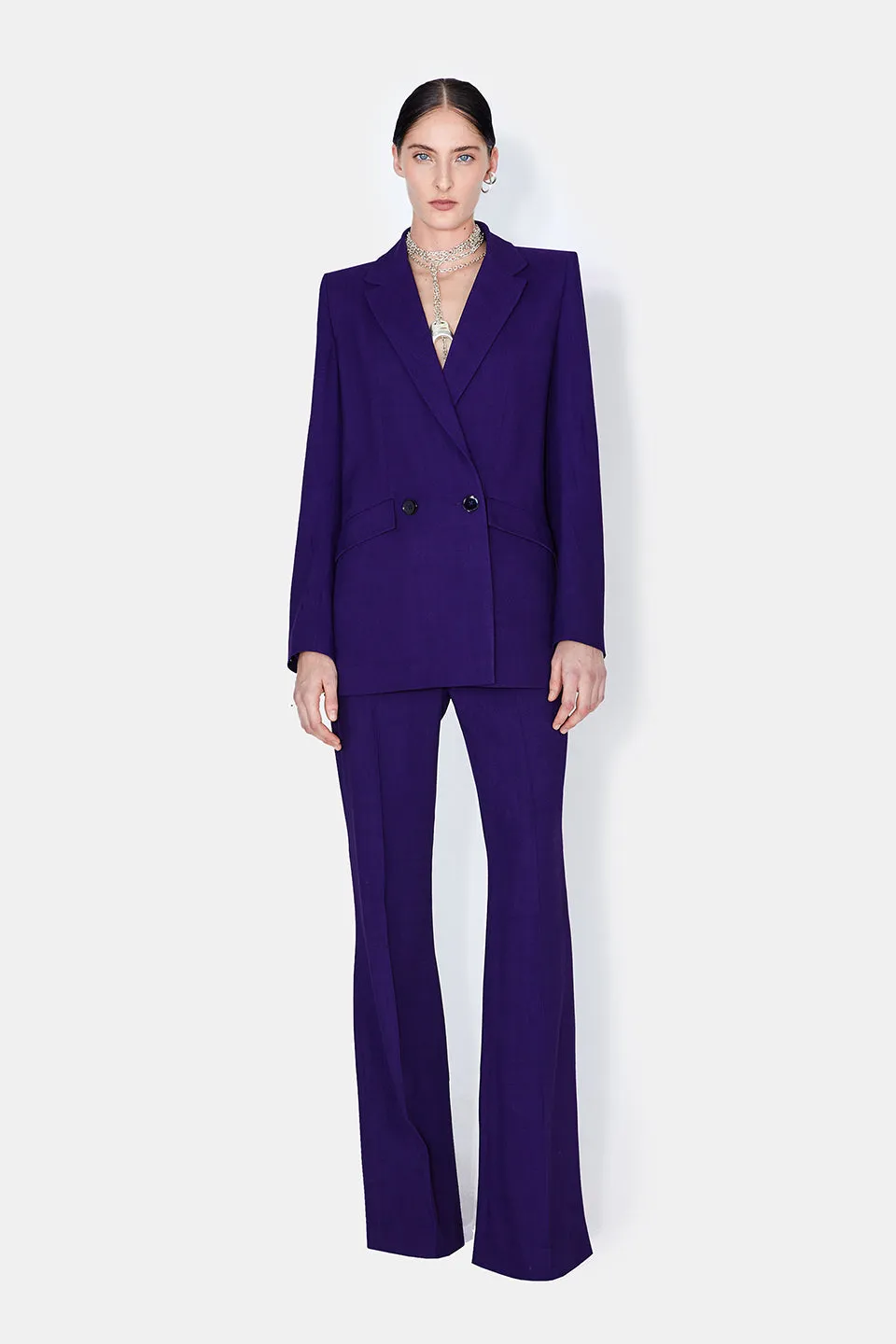 Boyfriend Blazer - Blackcurrant