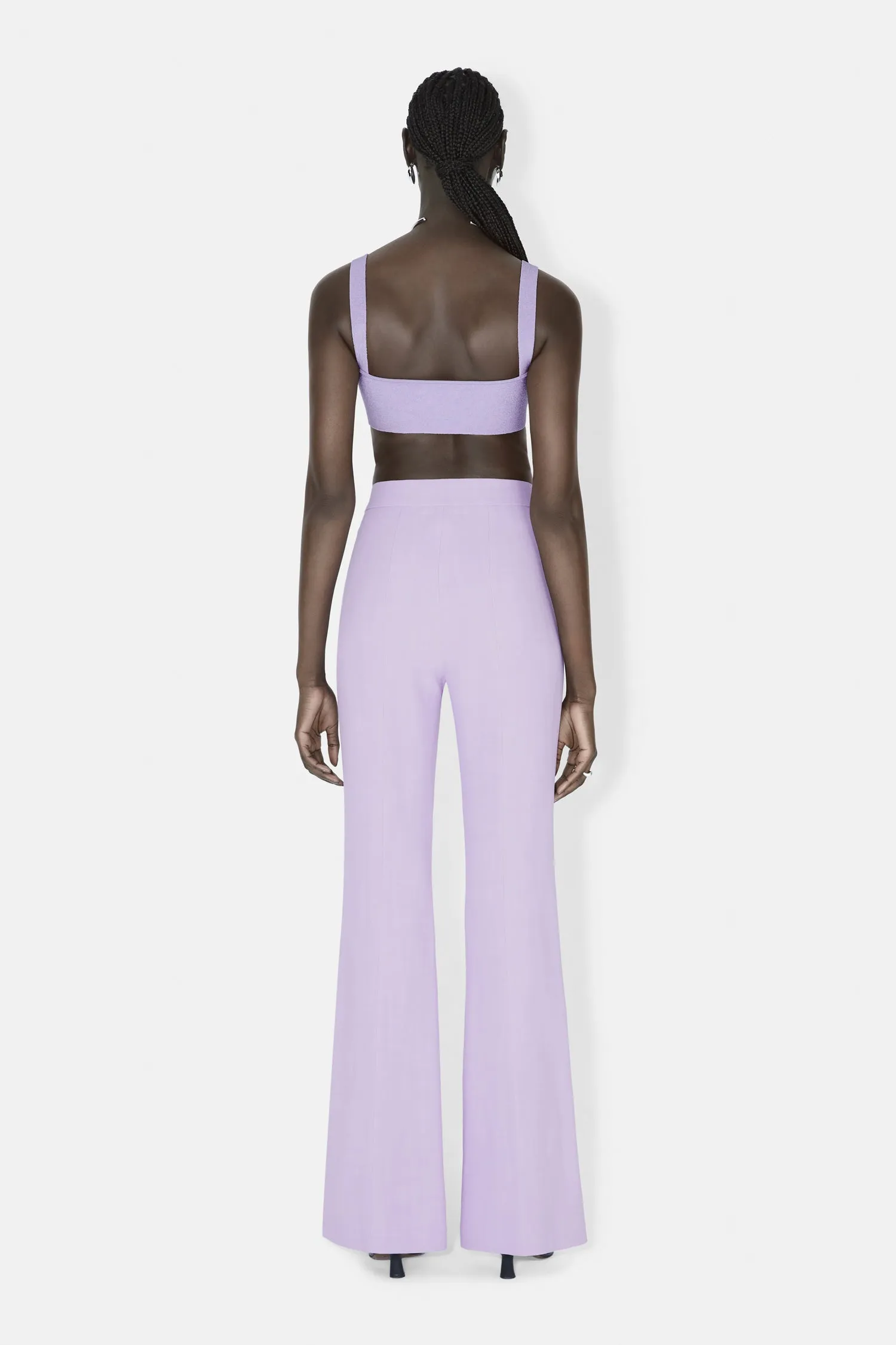 Boyfriend Trousers - Lilac