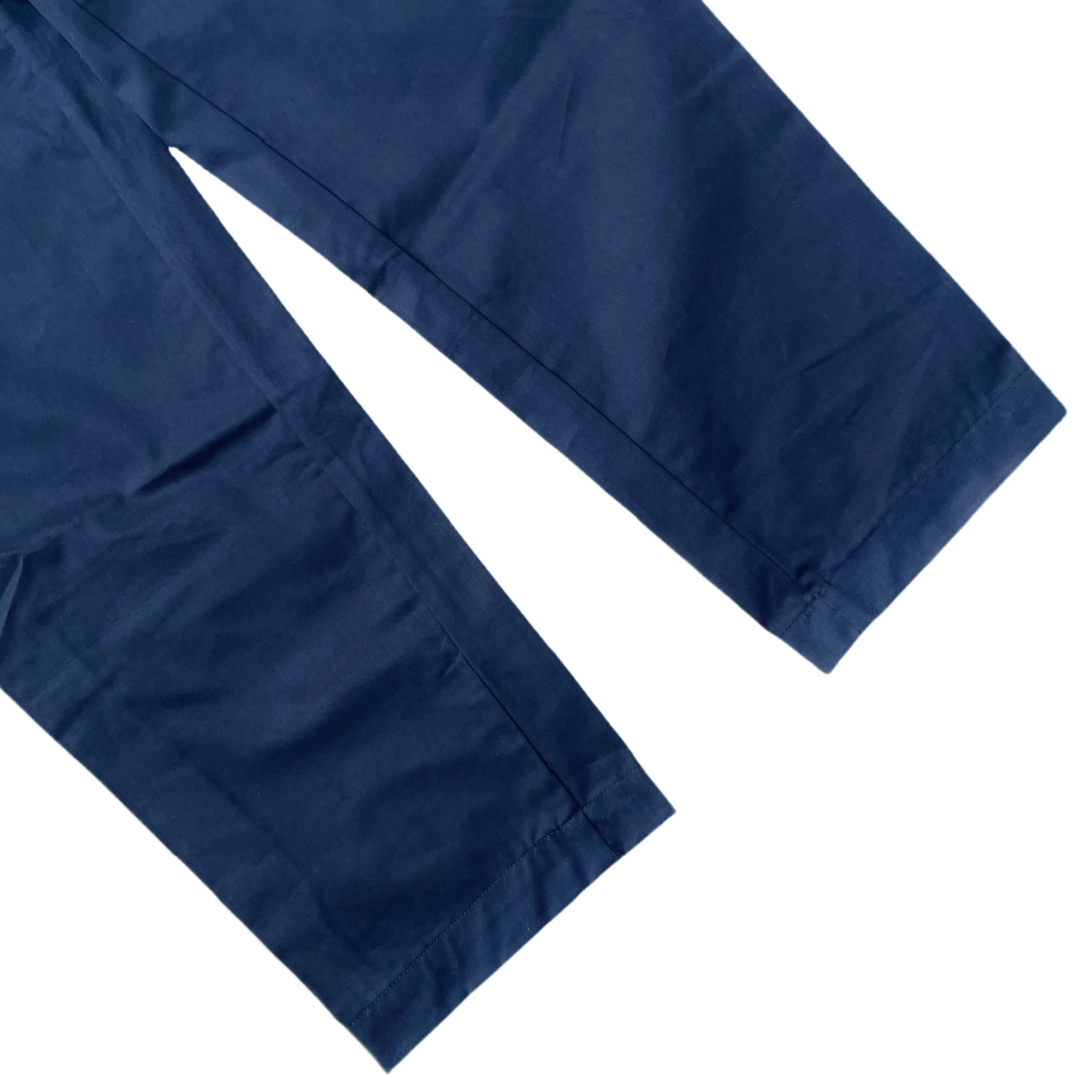 CAMO Seabiscuit Wide Trousers Popeline Navy