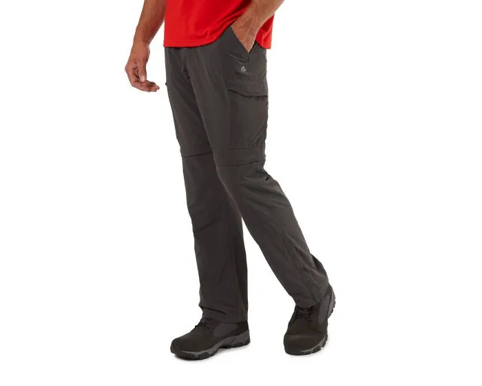 Craghoppers NosiLife Convertible II Mens Long Pant - Black Pepper