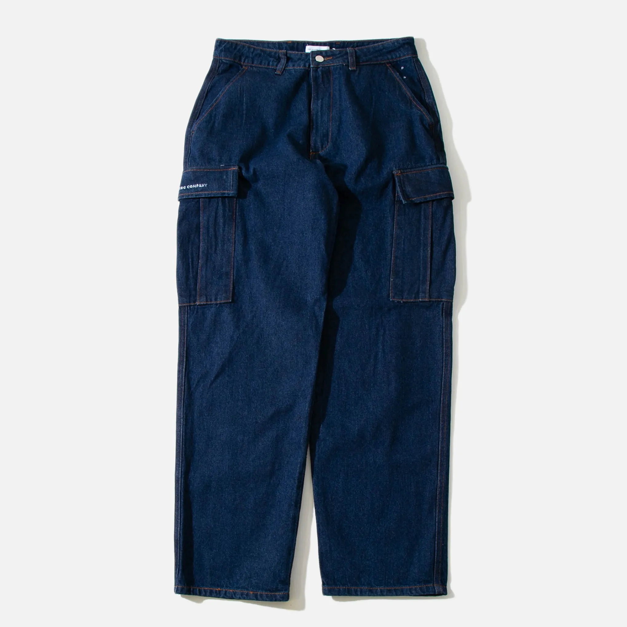 Denim Cargo Pant - Dark Stone Wash