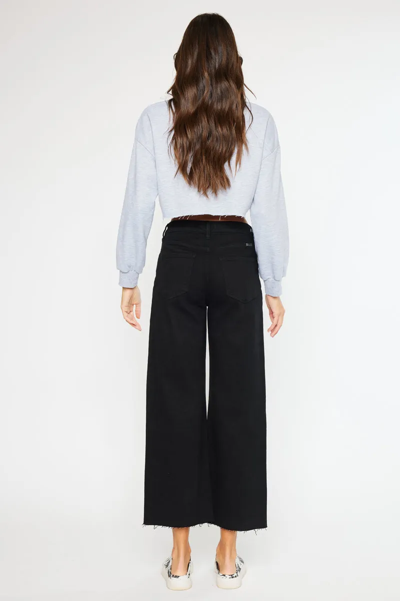 Dianella High Rise Crop Wide Leg Jeans