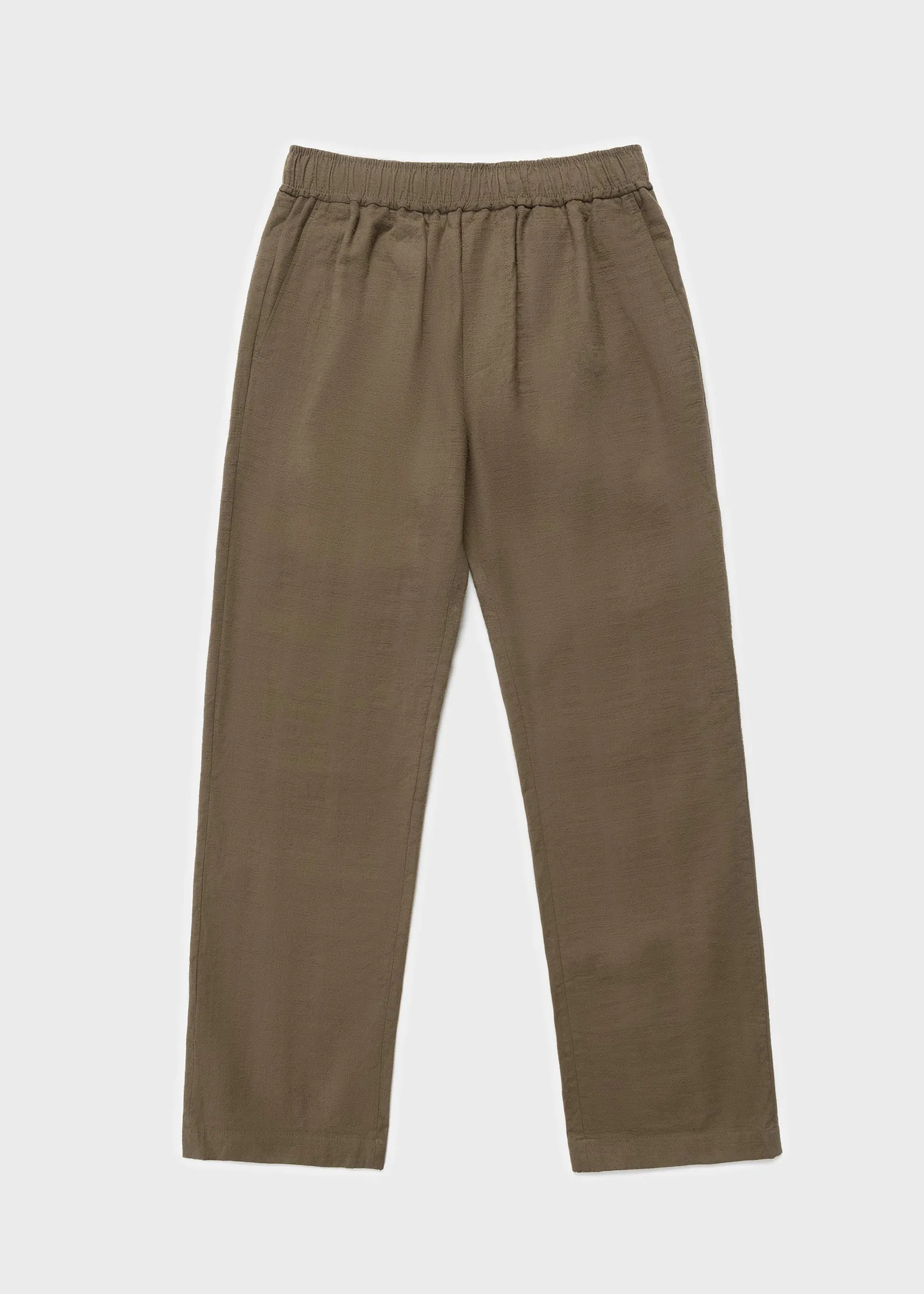 Drawstring Trousers - Olive Green