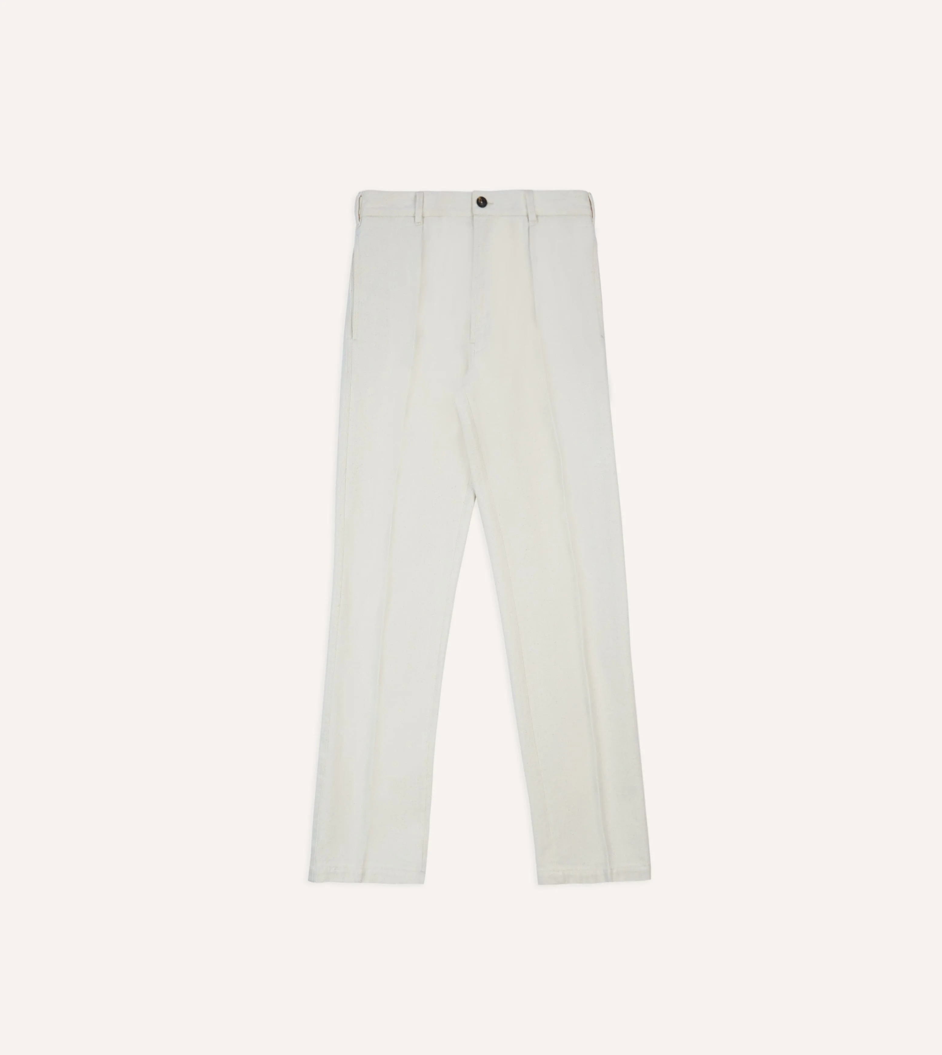 Ecru Denim Games Trousers