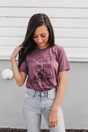 FAITH Can Move Mountains Graphic Tee