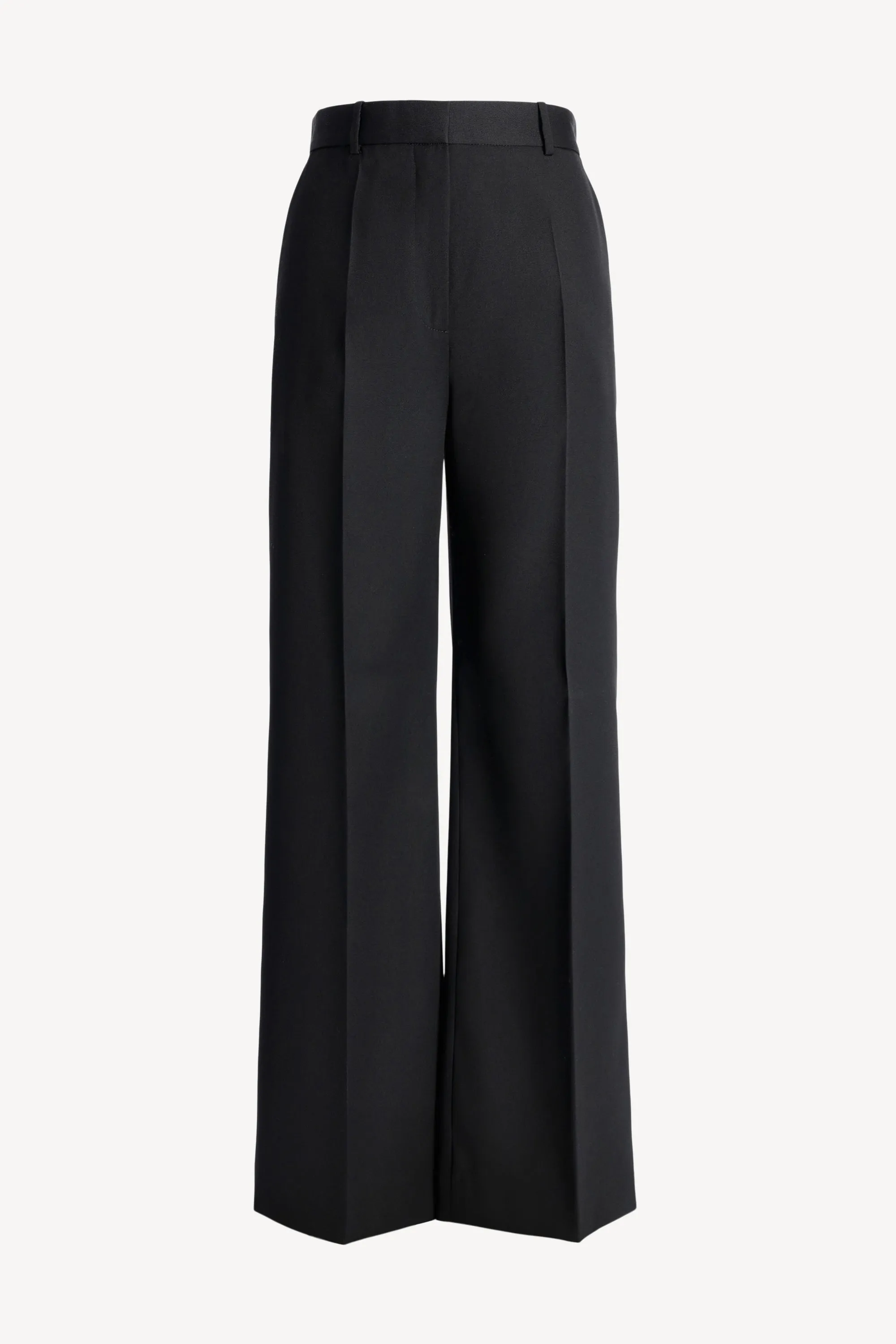 Hose Wide Leg in Schwarz