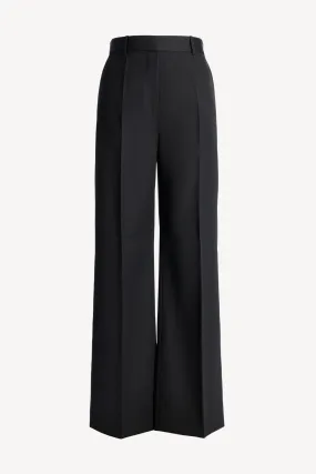 Hose Wide Leg in Schwarz