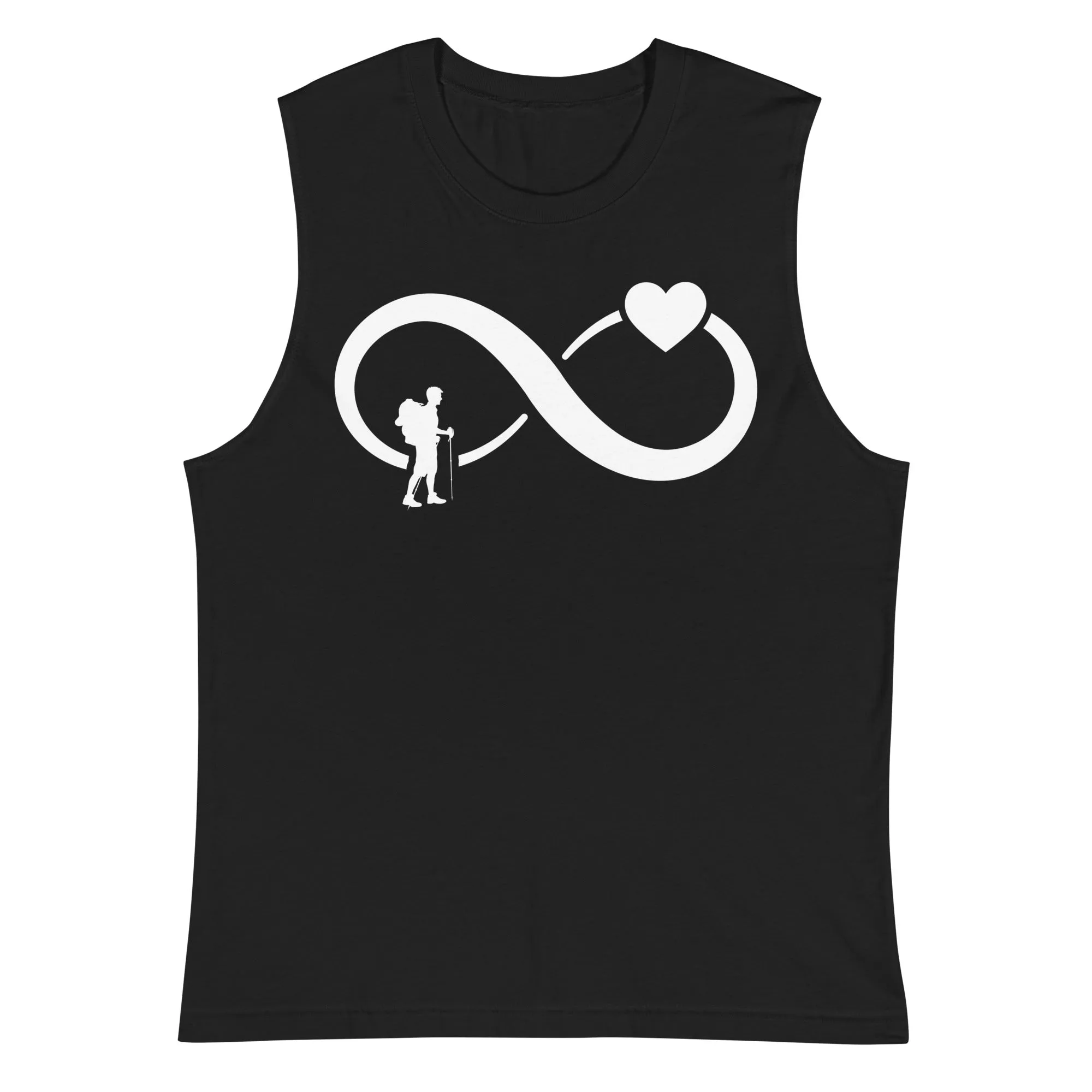 Infinity Heart and Hiking - Muskelshirt (Unisex)