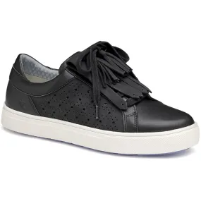 Johnston & Murphy Womens Madison Faux Leather Casual And Fashion Sneakers