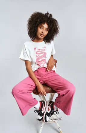 Komodo Tansy Pink Wide Trousers