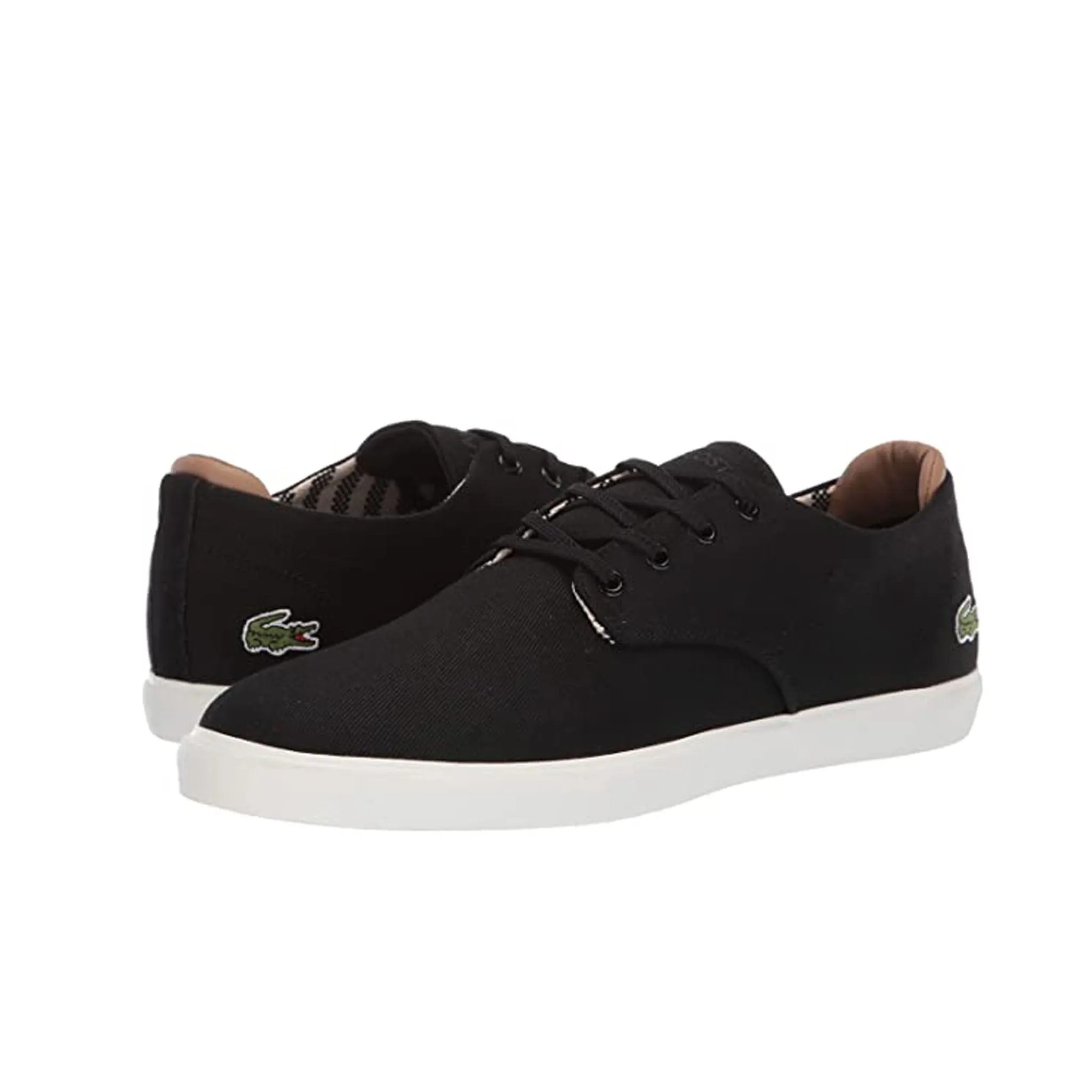 Lacoste Esparre 219 1 CMA Mens Black Plimsolls