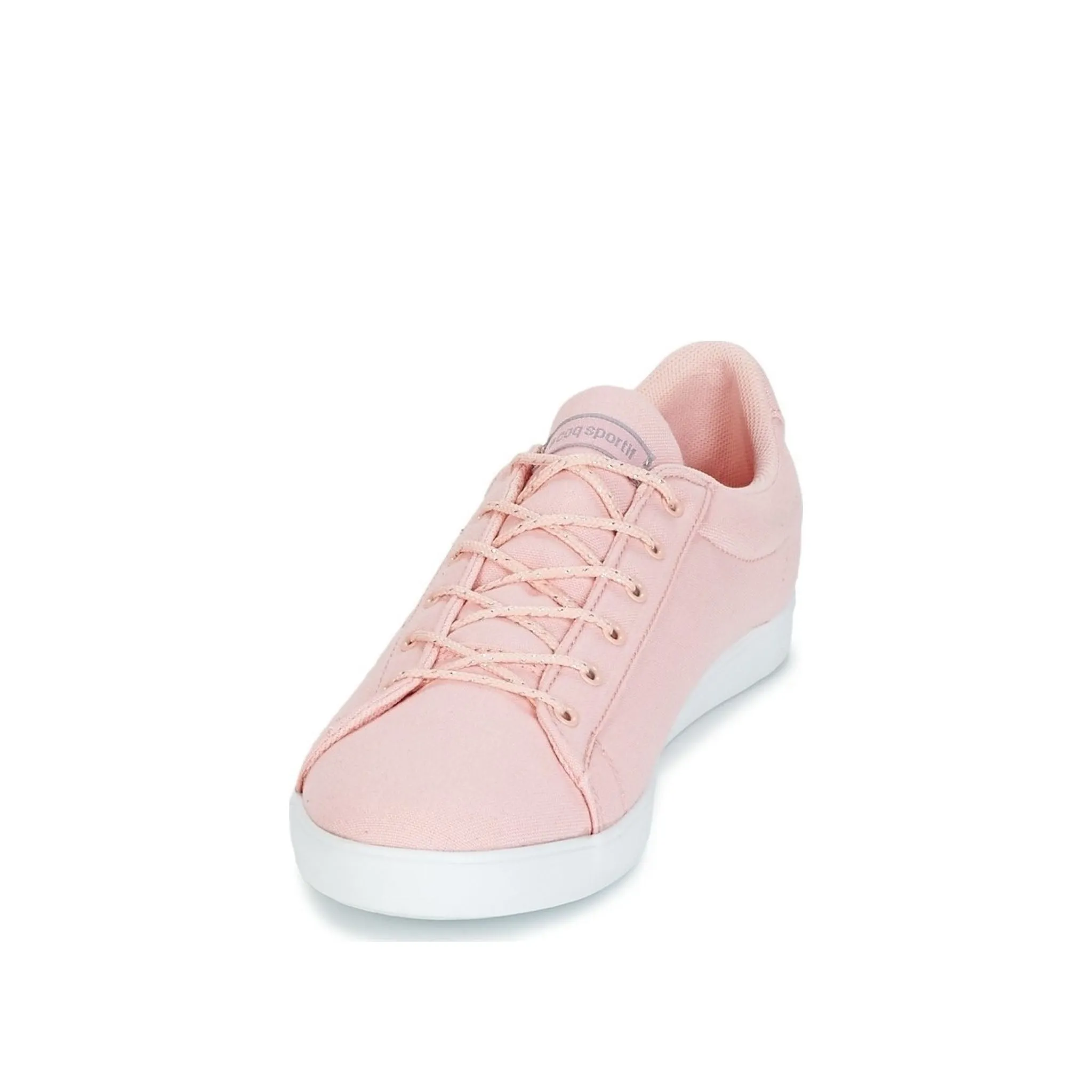 Le Coq Sportif Agate LO CVS Metallic Womens Pink Plimsolls