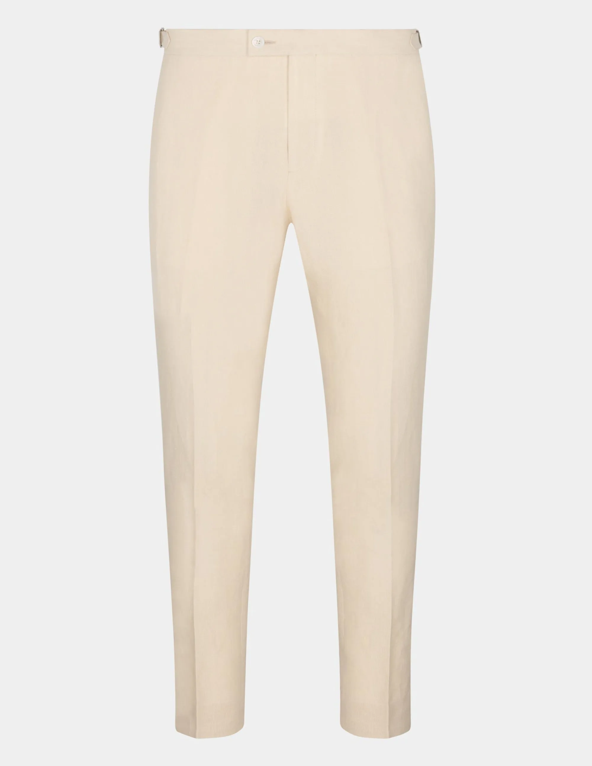 Light Sand Linen Trousers