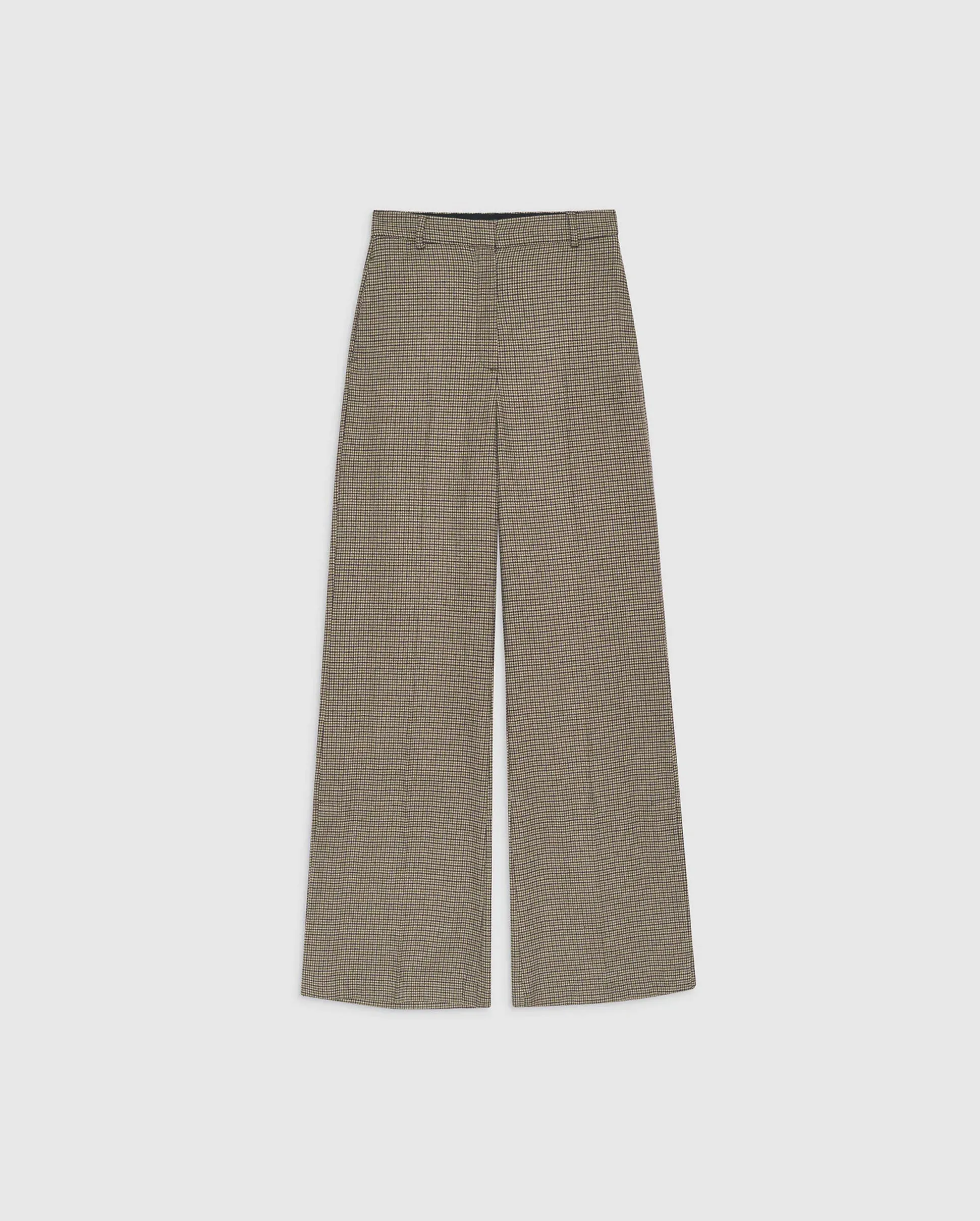 LYRA TROUSER / MINI HOUNDSTOOTH