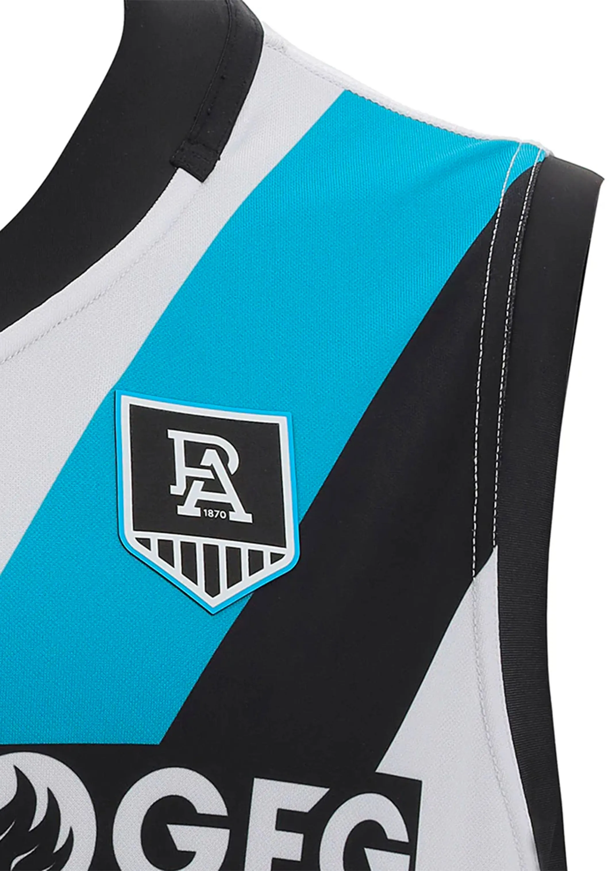 Macron Port Adelaide Mens 2021 Away Guernsey <br> 58127957