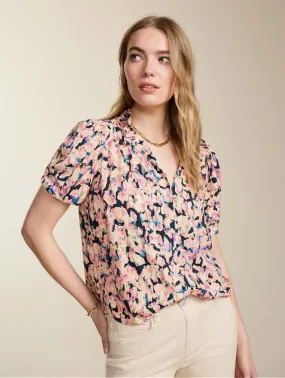 Maria LENZING ECOVERO Blouse | Pink Blur