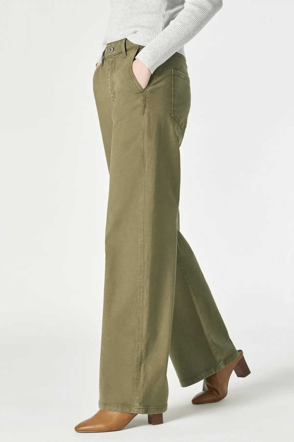 Miracle Wide Leg Luxe Twill Pant