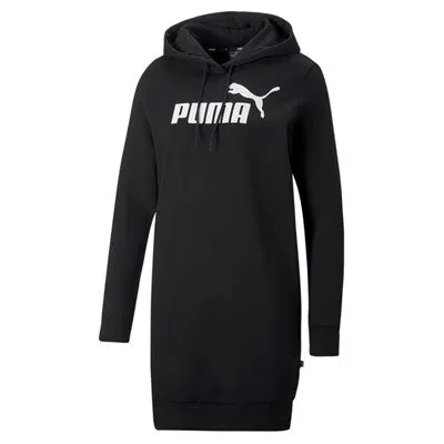 Puma Long dress with hood ESS Logo Hooded Dress FL 671988 01 black