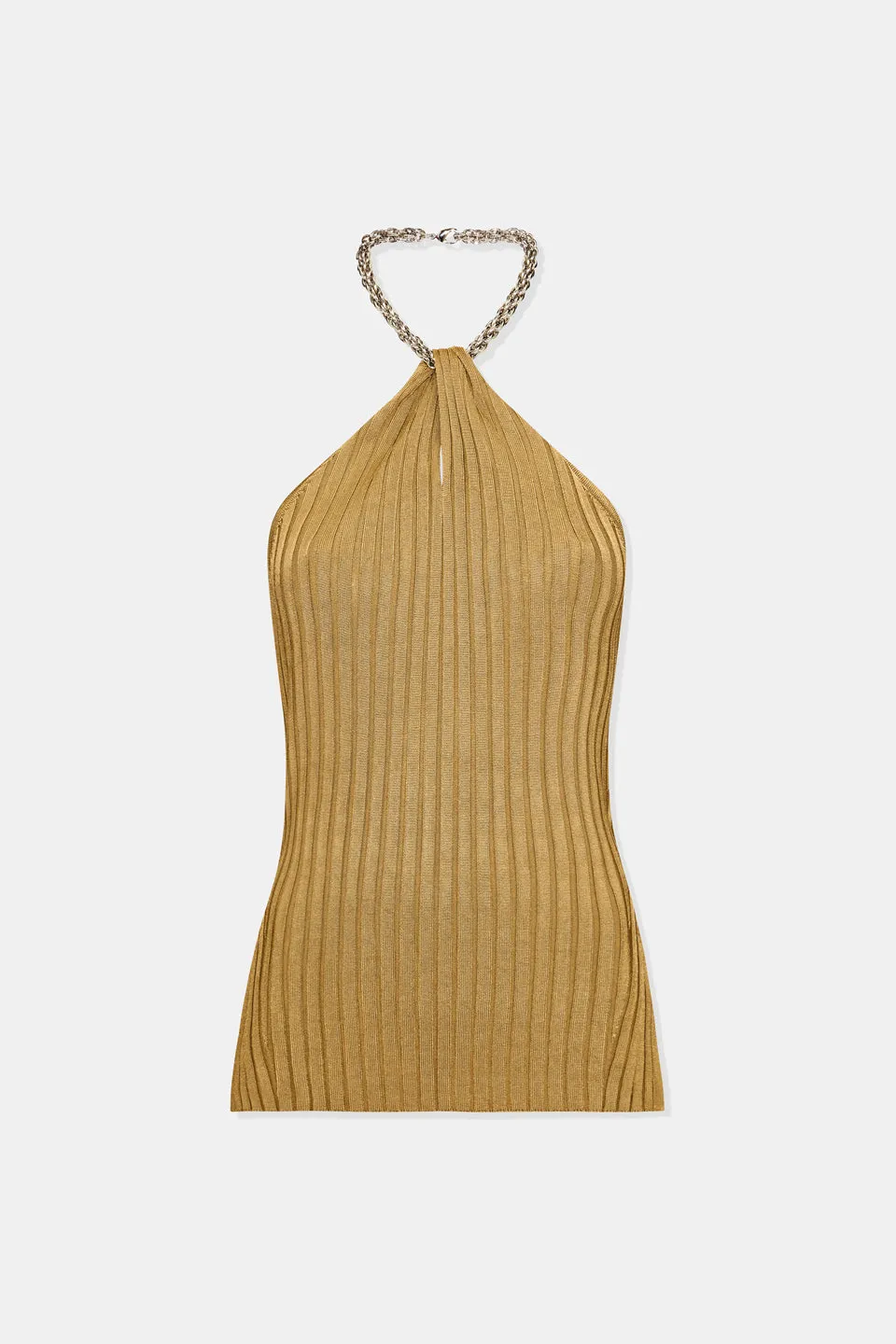 Rhea Chain Top - Olive