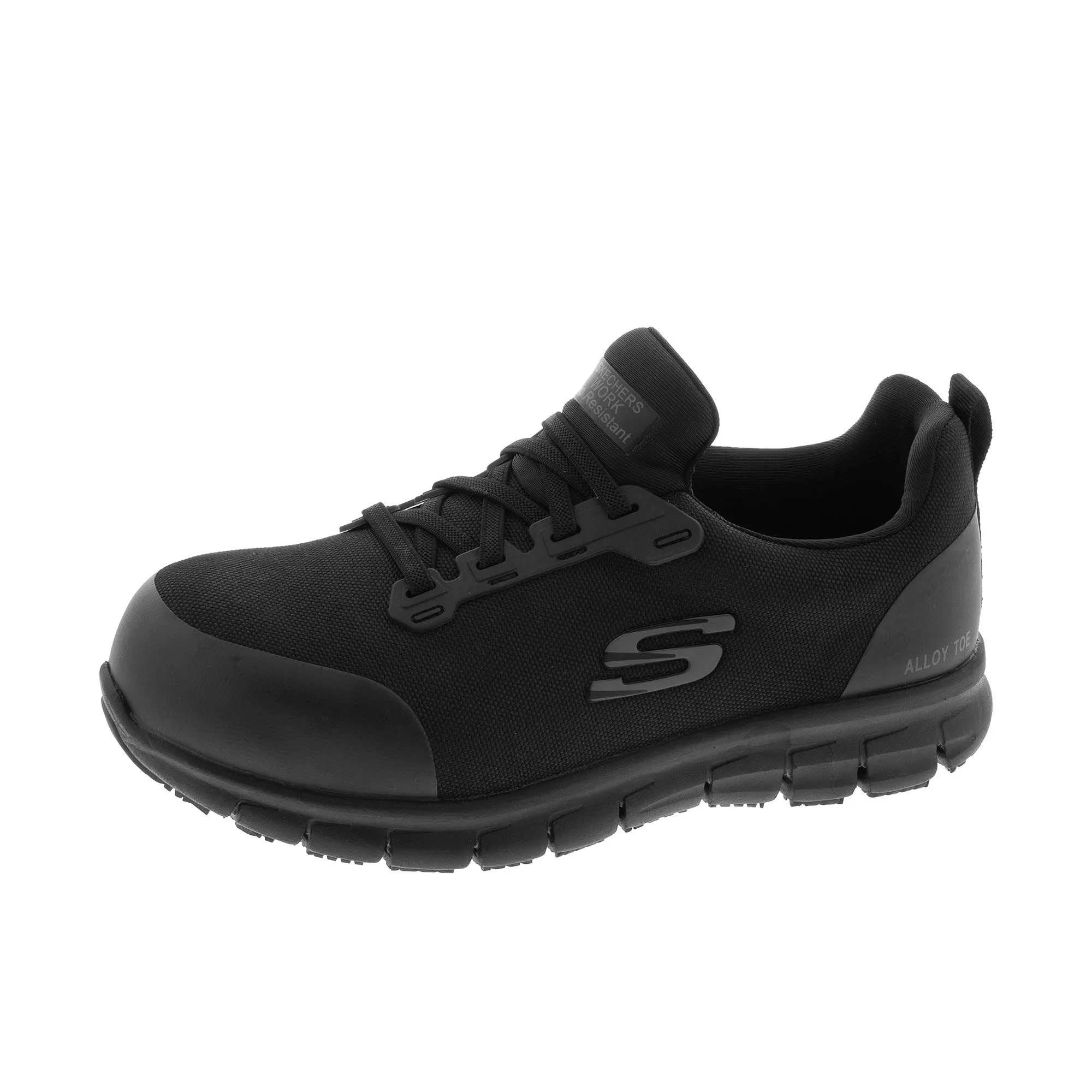 Skechers Womens Sure Track Irmo Alloy Toe Black