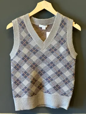 Spencer Argyle Sweater Vest