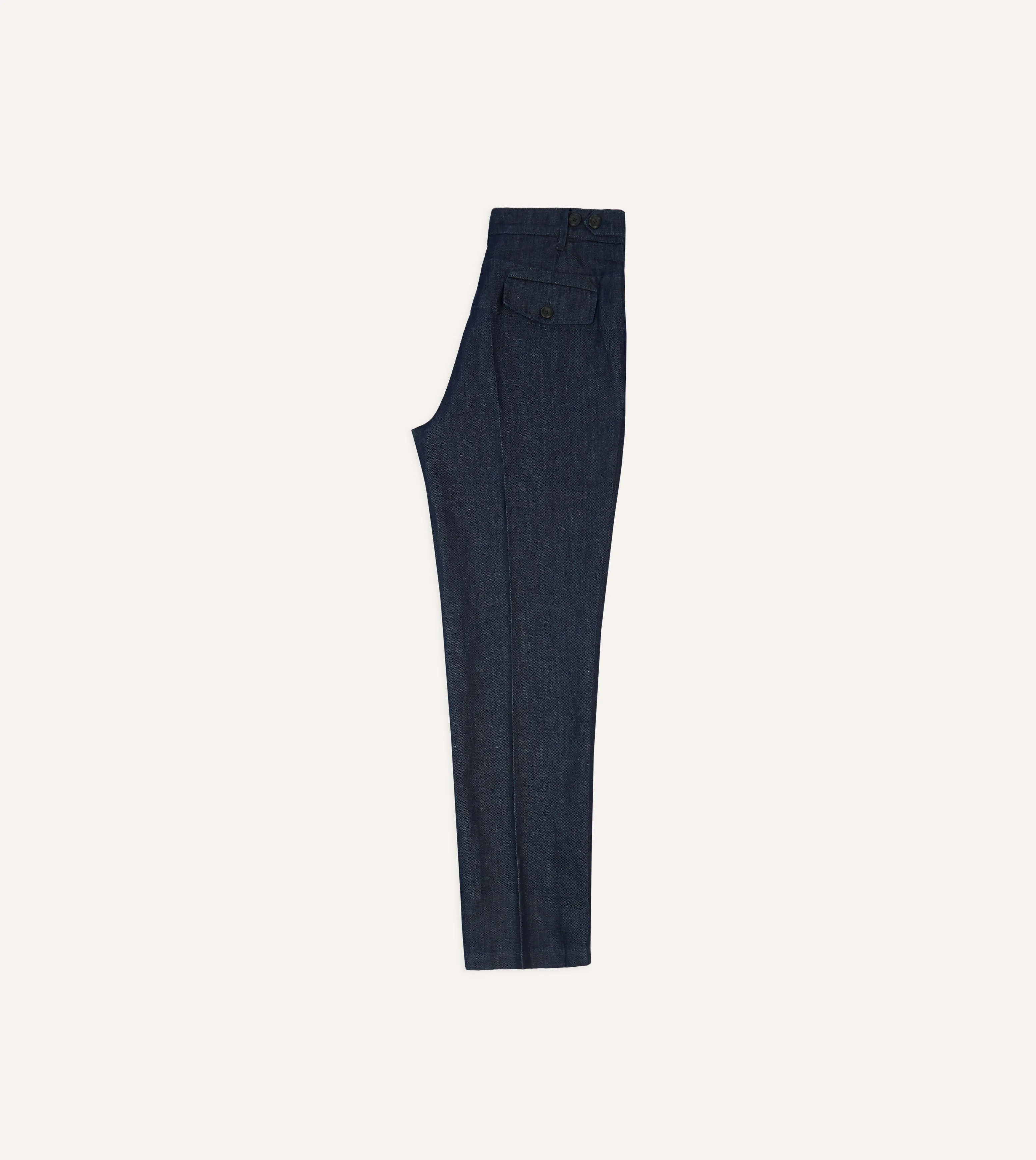 Stone Wash Denim Games Trousers