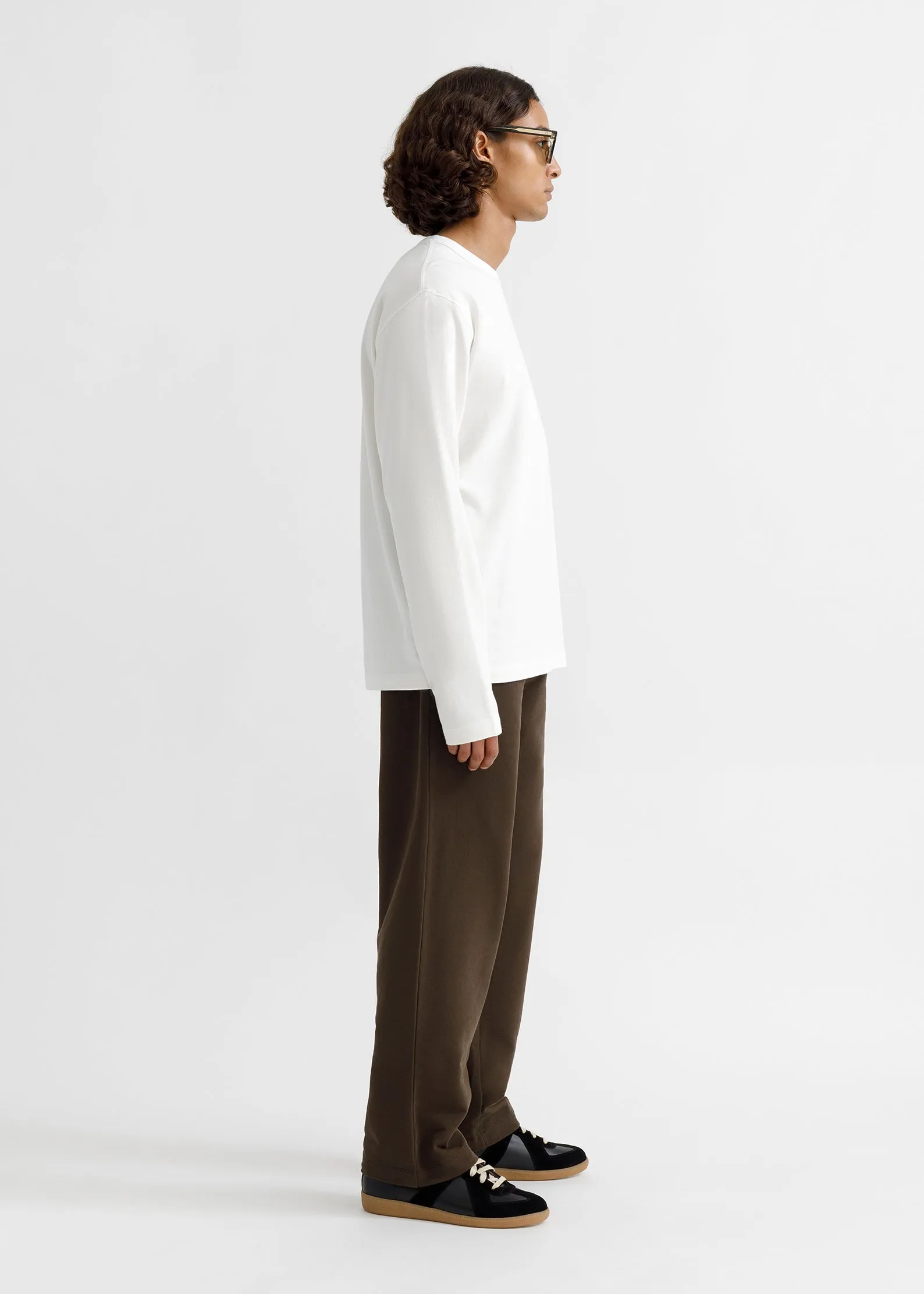 Straight Sweatpants - Brown