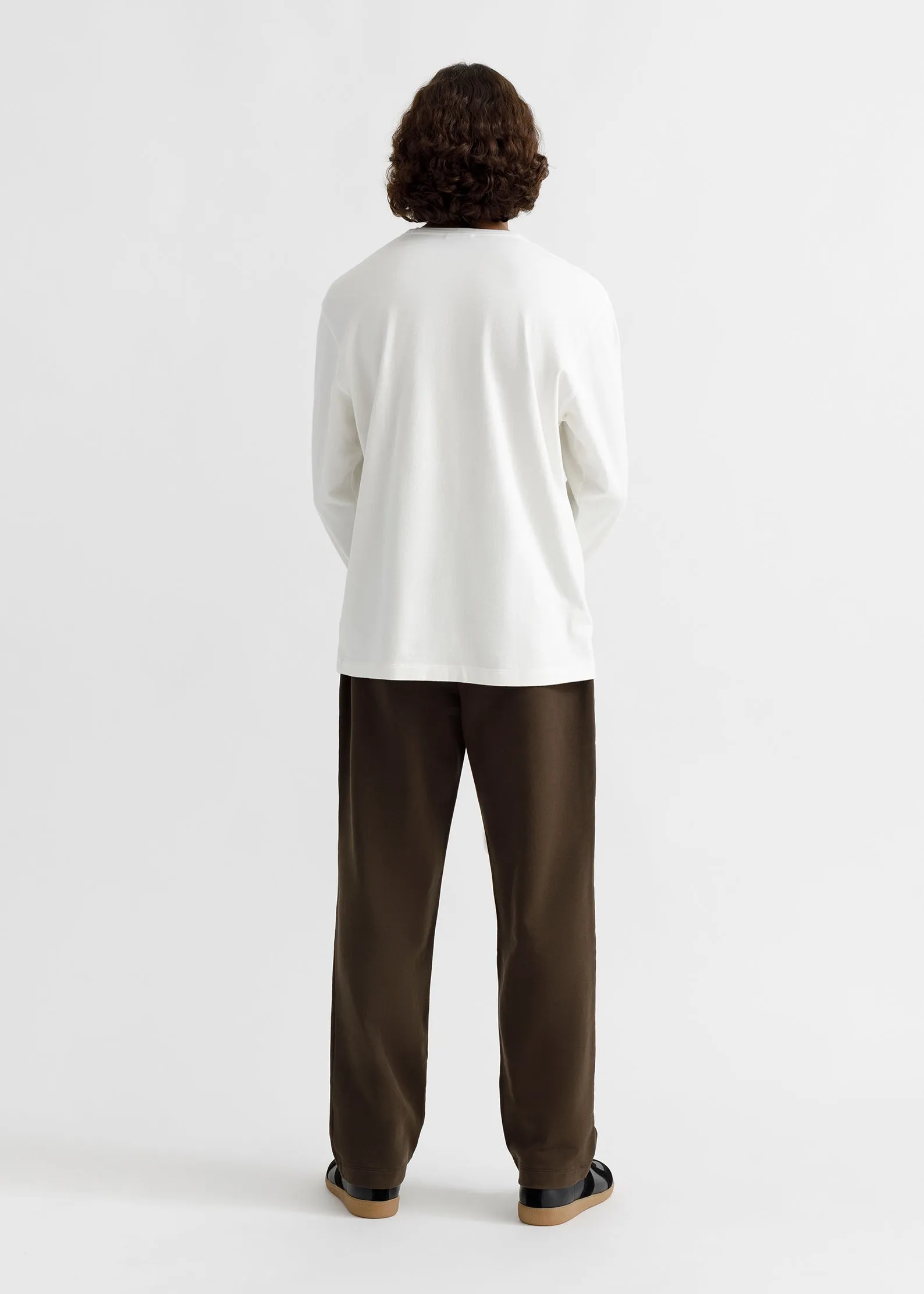 Straight Sweatpants - Brown