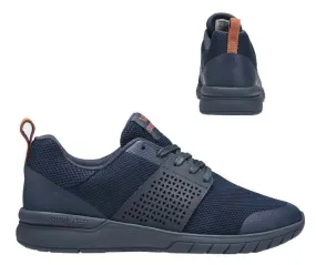 Supra Scissor Lace Up Mens Casual Running Trainers Navy 05669 469 B29C