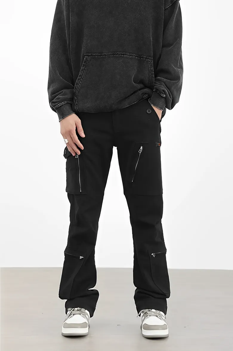 Urban Tech Multi Pocket Zip Trousers