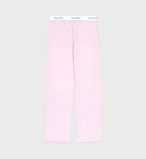 Vendome Pyjama Trousers - Ballet/White