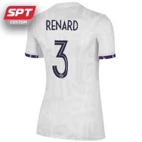 Wendie Renard #3 France National Womens Away Jersey - 2023