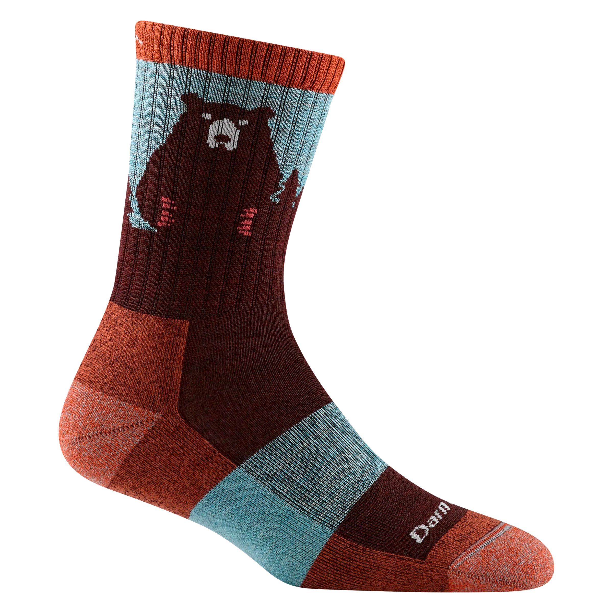 Women's Bear Town Micro Crew  Lightweight Hiking Sock