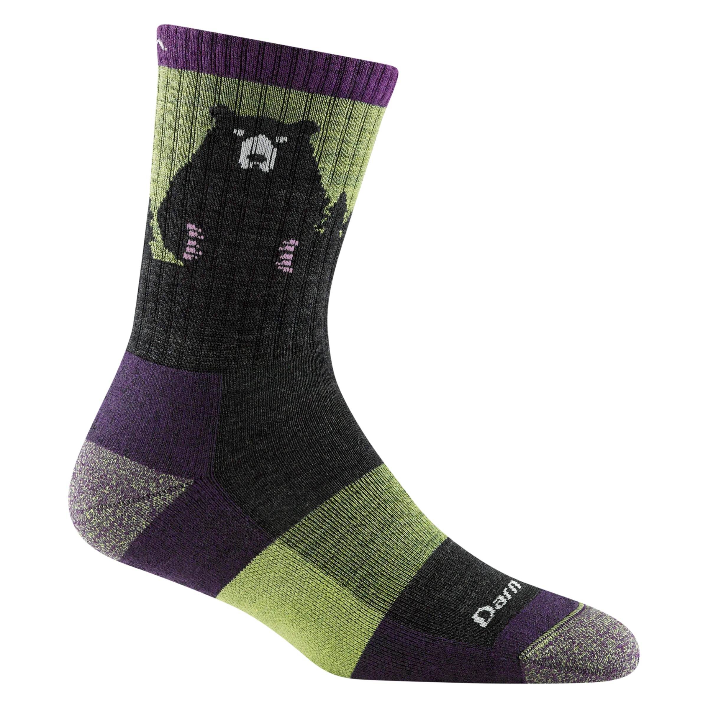 Women's Bear Town Micro Crew  Lightweight Hiking Sock